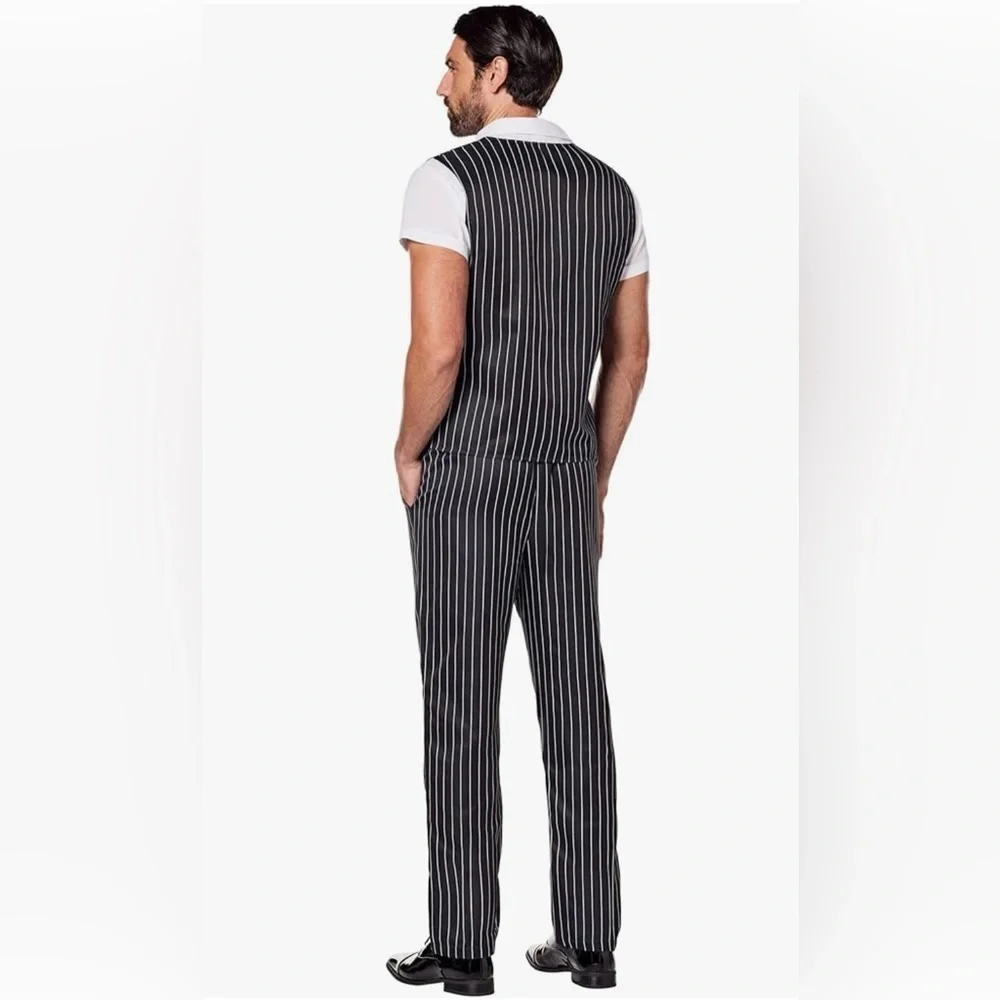 Spirit Halloween Adult Mr. Mob Classic Gangster Costume | Men's Costume Size M - Picture 2 of 5
